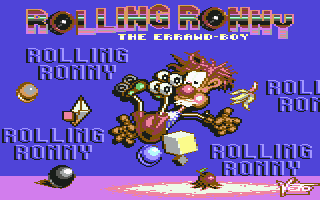 Rolling Ronny Title Screen